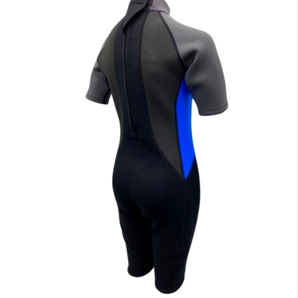 BODY GLOVE Youth springsuit wetsuit black gray blue - Picture 5 of 5